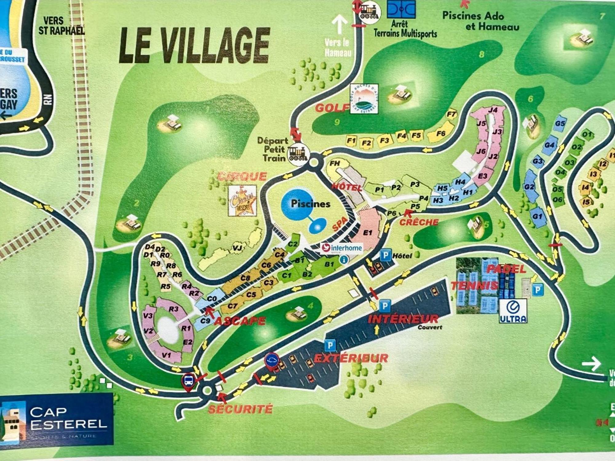 Apartment Village Cap Esterel - Le Village-9 By Interhome Saint-Raphaël Εξωτερικό φωτογραφία